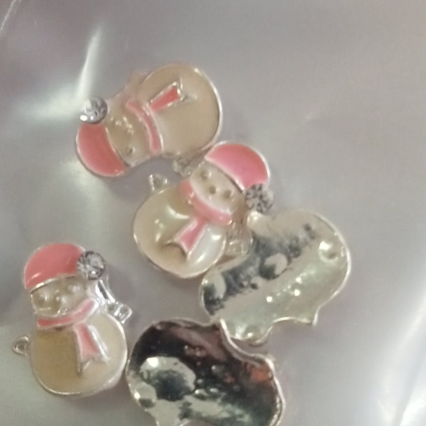 5x Snowmans/Pink