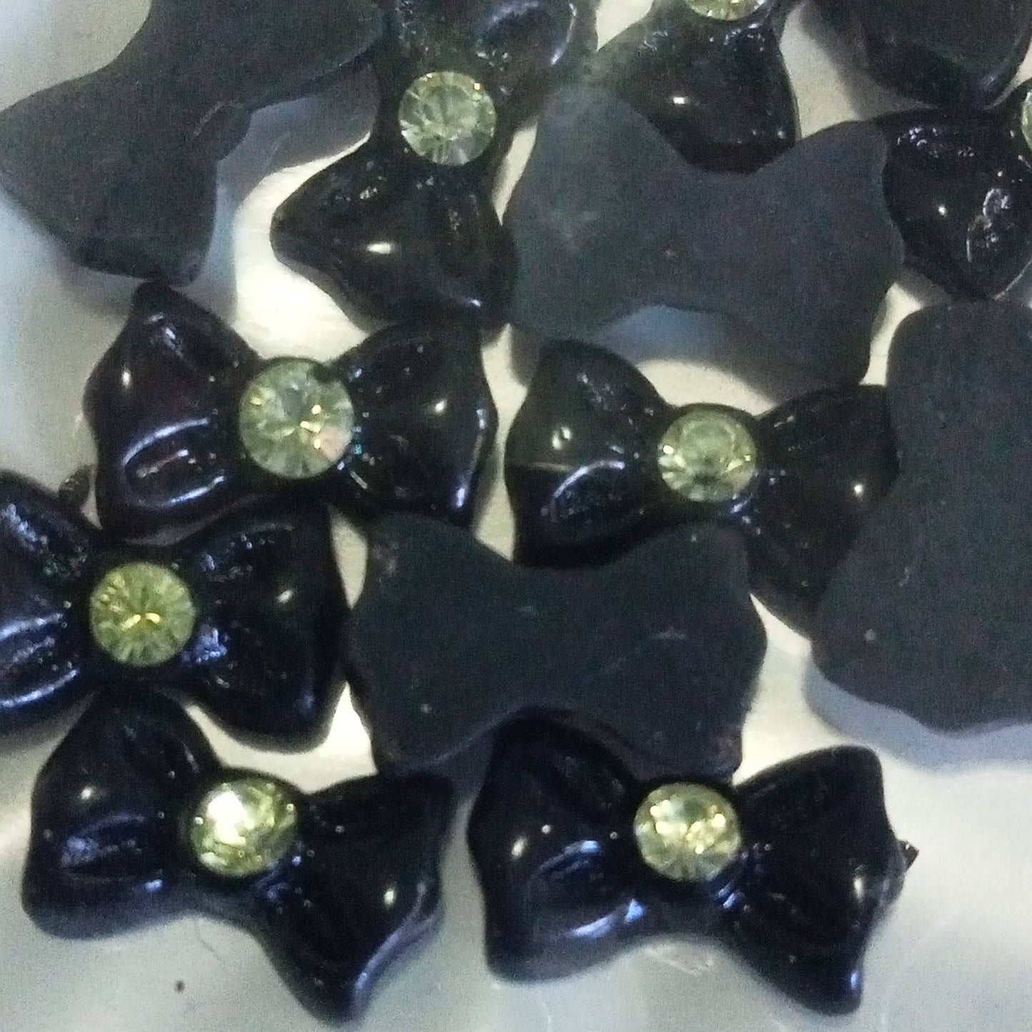 20x Black Bows