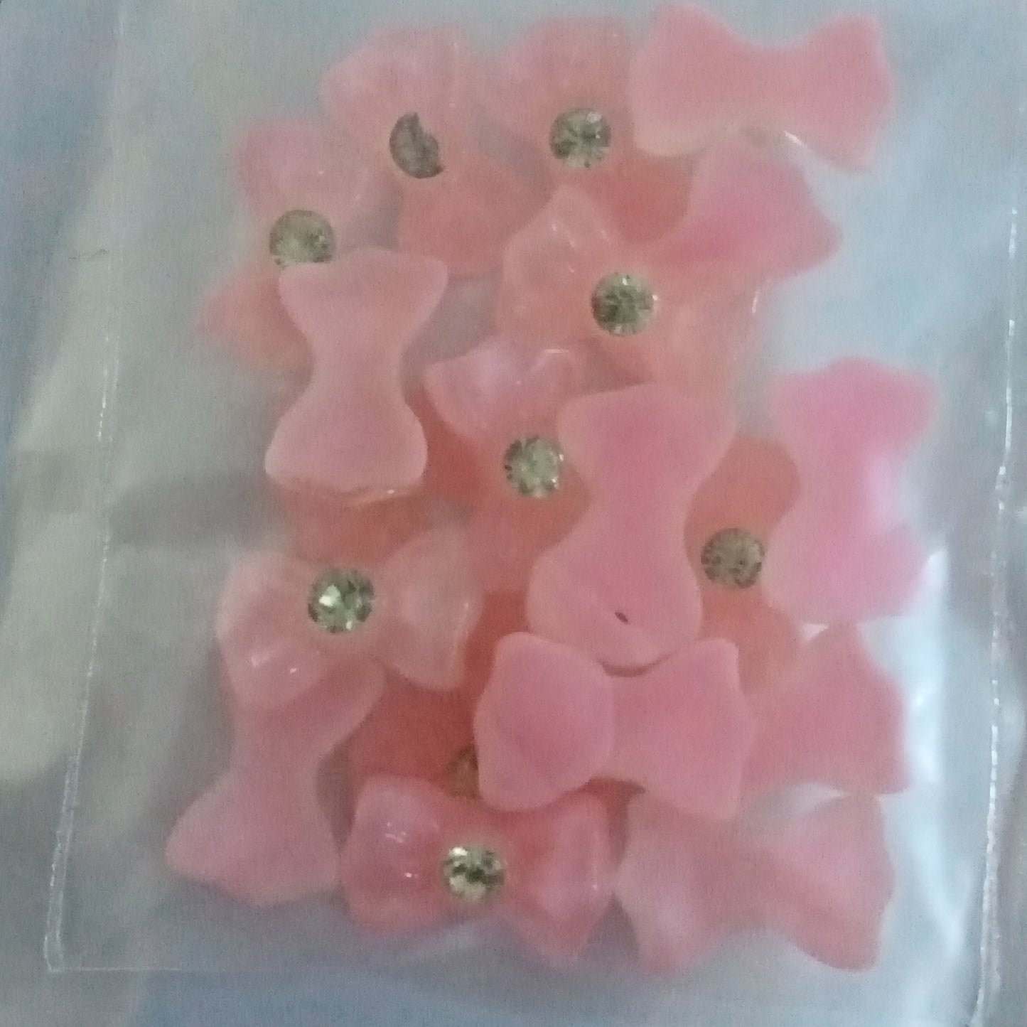 10x Pink Bow